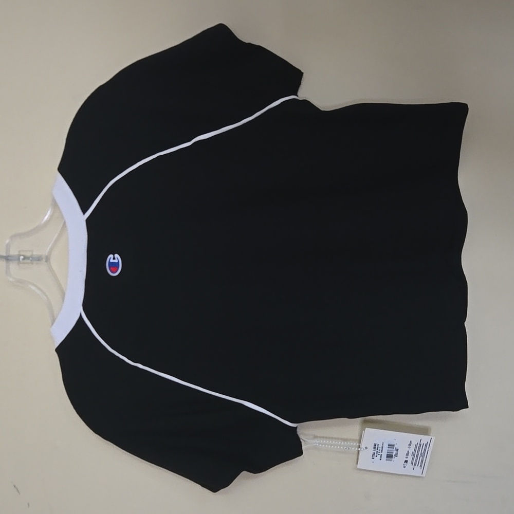 Champion Black Women's Crop Top - Picture 4 of 4